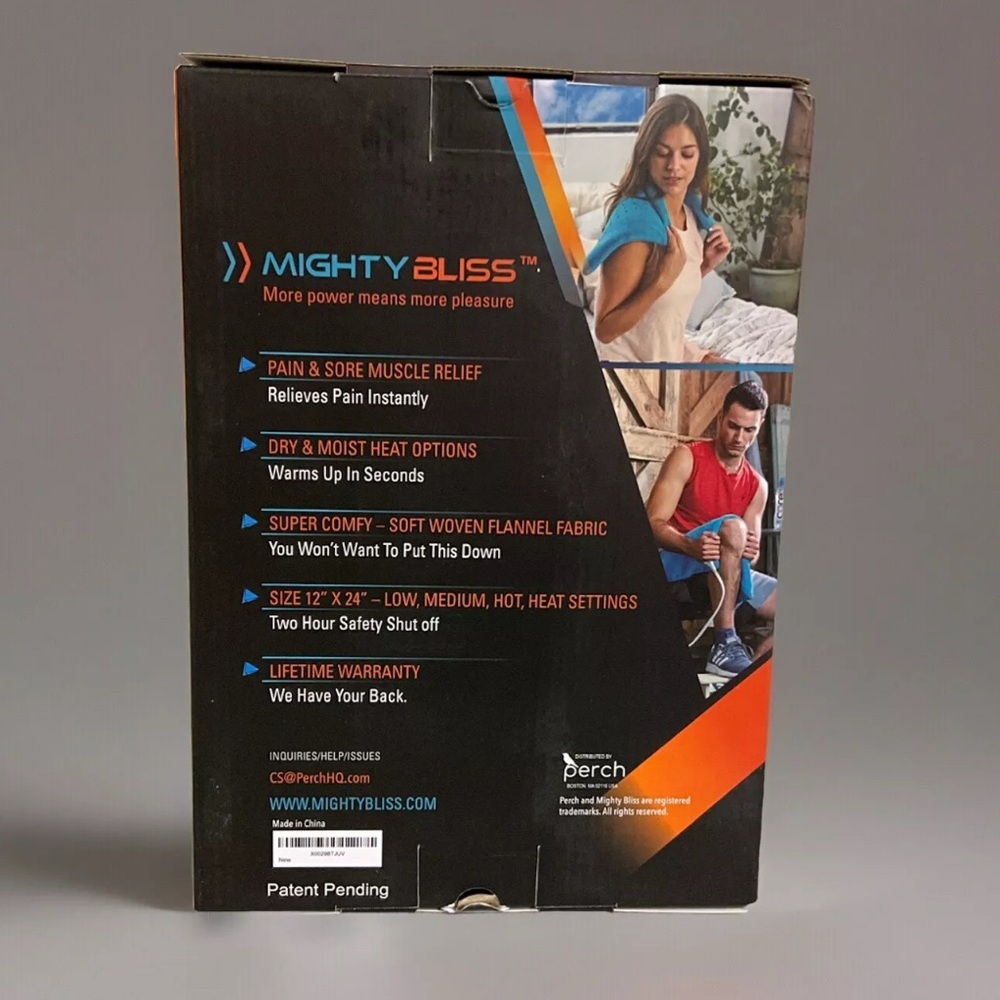 Mighty Bliss Heating Pad - Blue - Picture 2 of 2